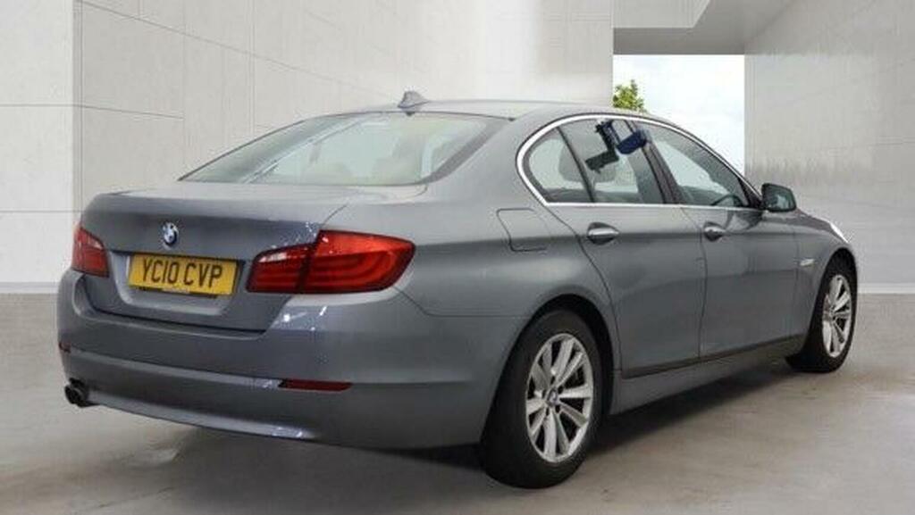 BMW 5 Series 2.0 520D Se Steptronic Euro 5 Blue #7