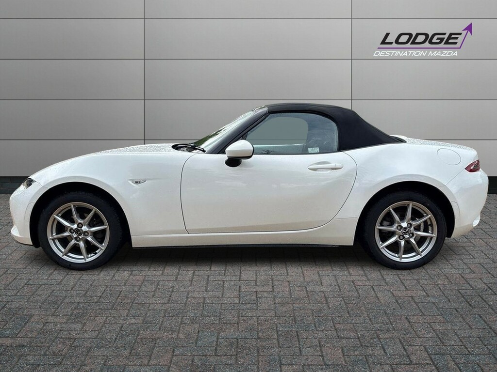 Mazda MX-5 1.5 Se-l Nav White #6