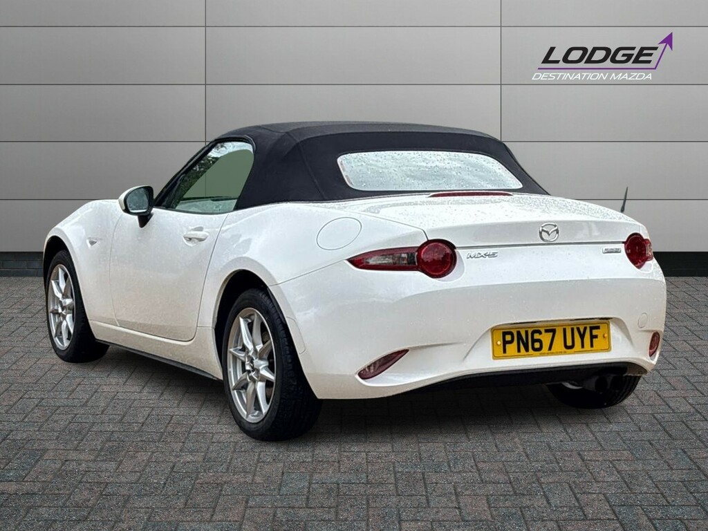 Mazda MX-5 1.5 Se-l Nav White #5