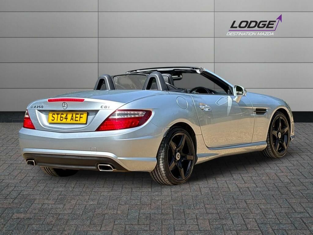 Mercedes-Benz SLK Slk 250 Cdi Amg Sport Tip ST64AEF Silver #3
