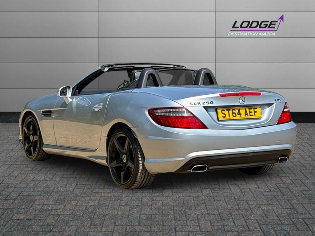 Mercedes-Benz SLK Slk 250 Cdi Amg Sport Tip ST64AEF Silver #5