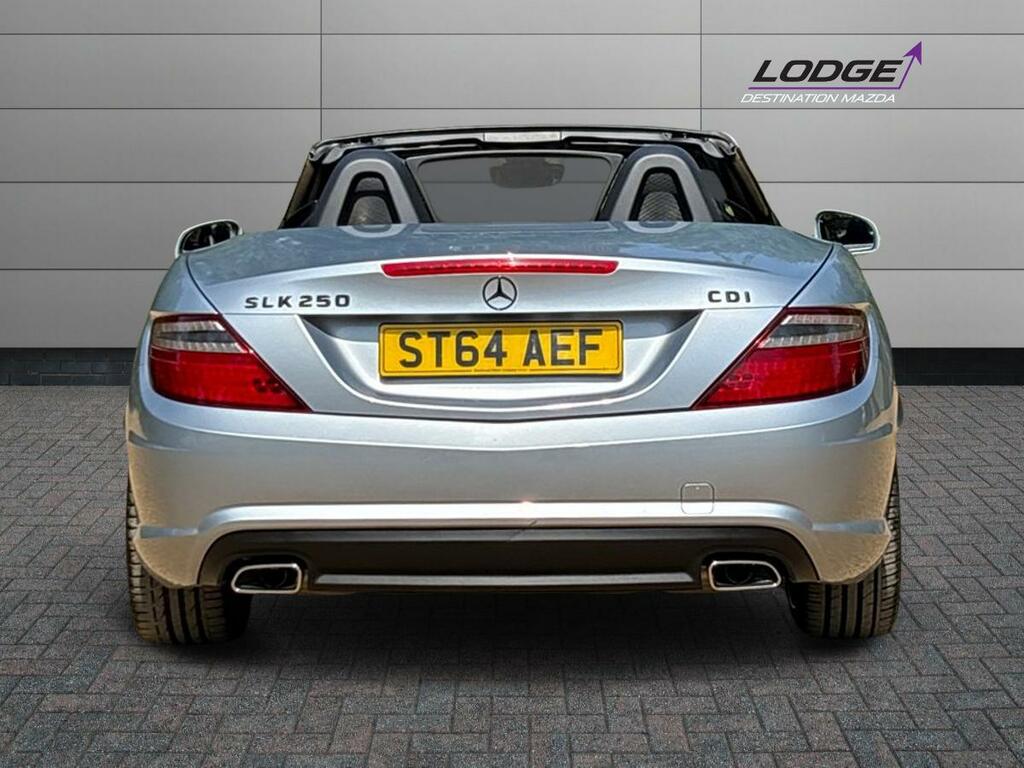 Mercedes-Benz SLK Slk 250 Cdi Amg Sport Tip ST64AEF Silver #4