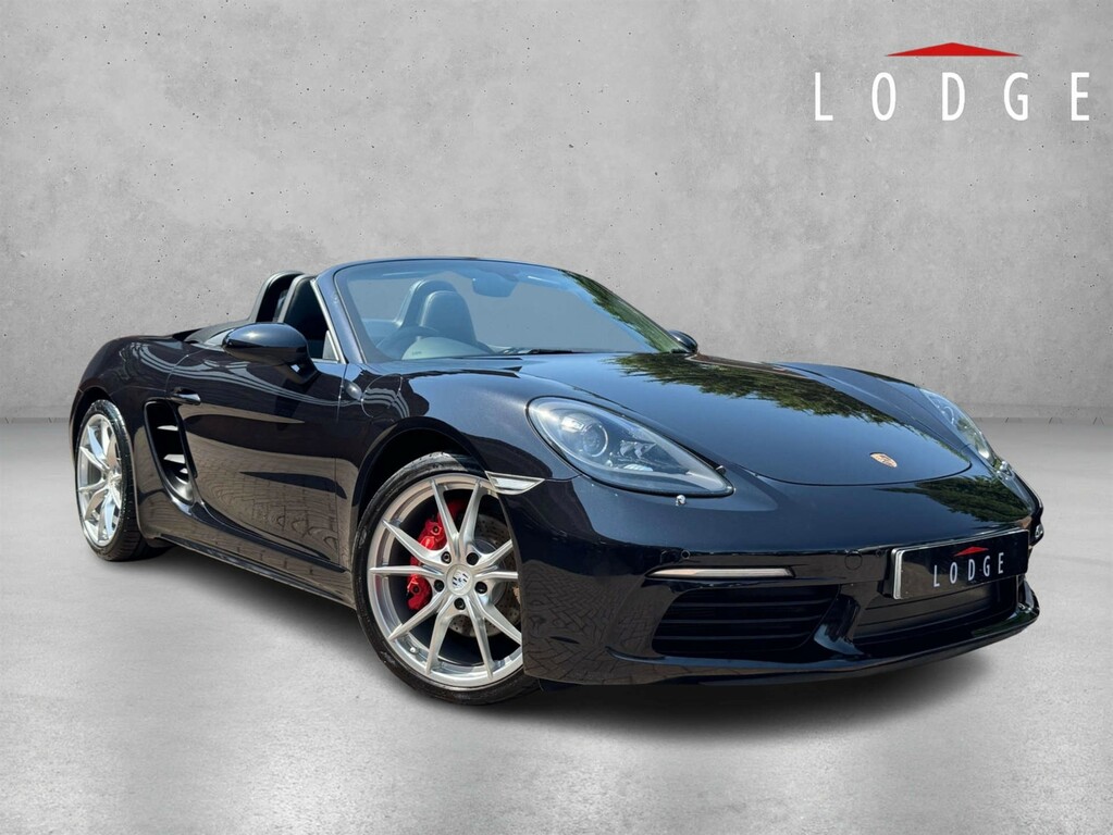Porsche 718 Boxster S Semi-auto Black