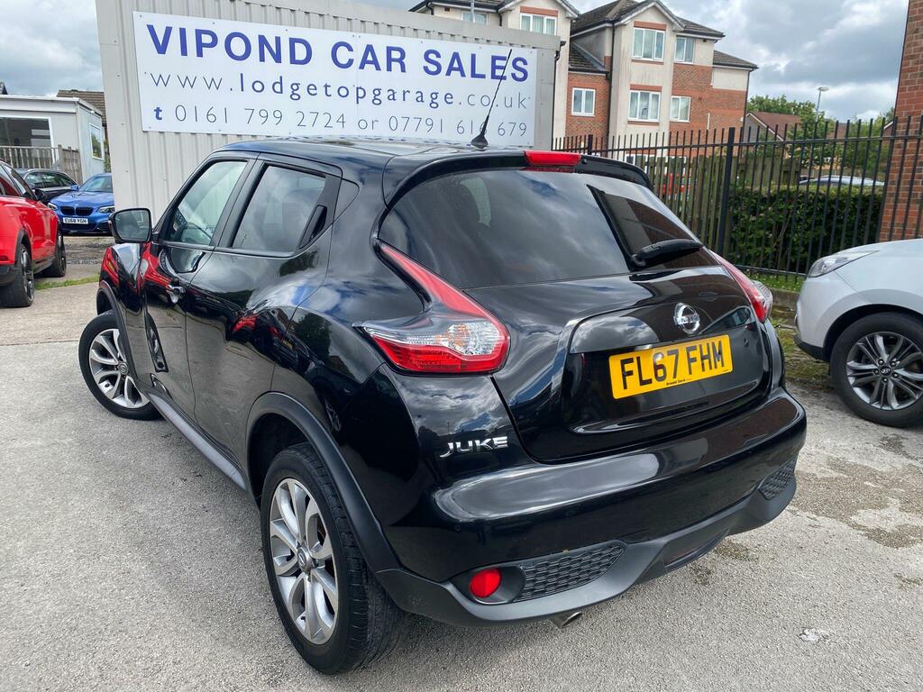 Nissan Juke 1.5 Dci Tekna Euro 6 Ss FL67FHM Black #3