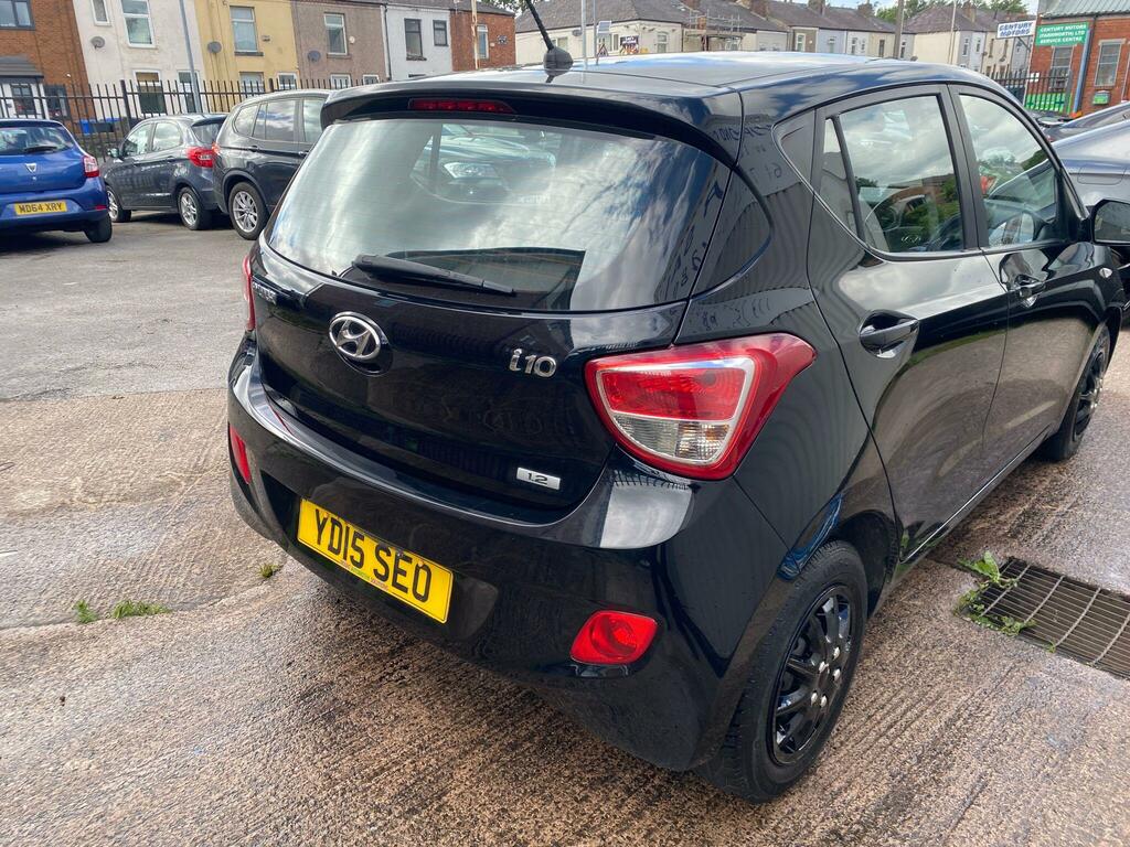 Hyundai I10 Se Black #4