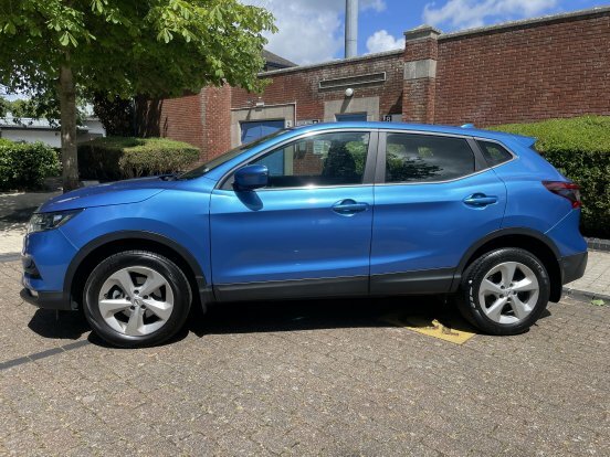 Nissan Qashqai 1.3 Dig-t Acenta Premium VF19HTV Blue #2