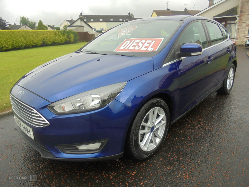 Ford Focus 1.5 Tdci 120 Zetec CV17HNH Blue #4