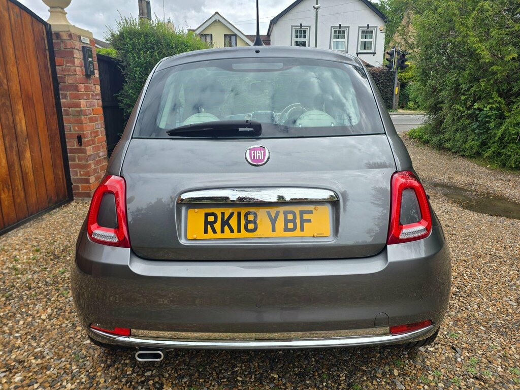 Fiat 500 1.2 Lounge Euro 6 Ss RK18YBF Grey #5