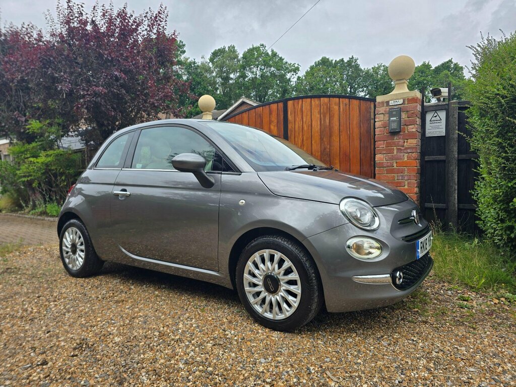 Fiat 500 1.2 Lounge Euro 6 Ss Grey