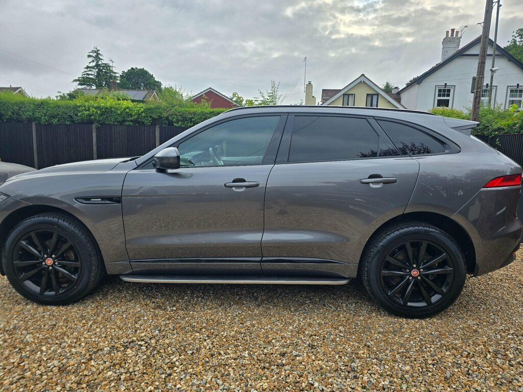 Jaguar F-Pace 2.0 P250i R-sport Awd Euro 6 Ss HY19DJX Grey #3