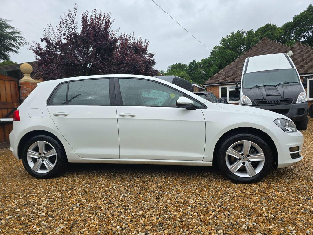 Volkswagen Golf 1.4 Tsi Bluemotion Tech Match Edition Dsg Euro 6 WG66LXW White #2