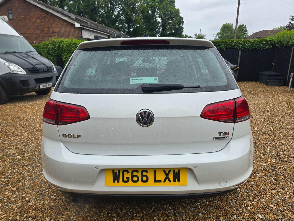 Volkswagen Golf 1.4 Tsi Bluemotion Tech Match Edition Dsg Euro 6 WG66LXW White #5