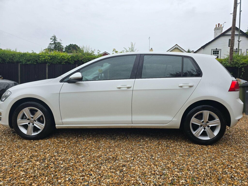 Volkswagen Golf 1.4 Tsi Bluemotion Tech Match Edition Dsg Euro 6 WG66LXW White #3