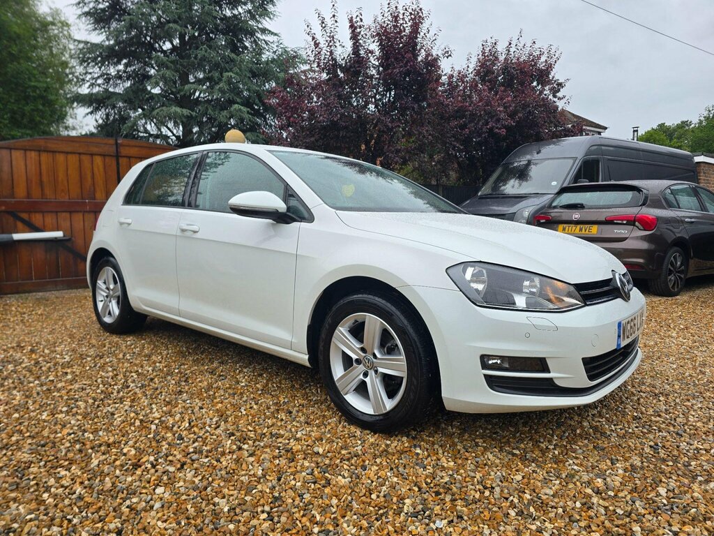 Volkswagen Golf 1.4 Tsi Bluemotion Tech Match Edition Dsg Euro 6 WG66LXW White