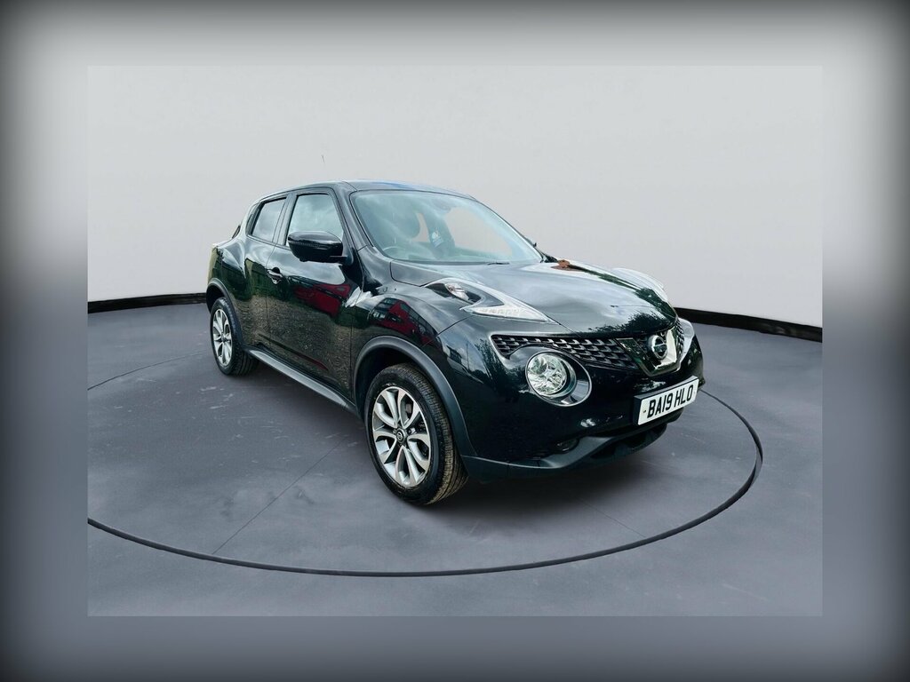 Nissan Juke 1.6 Tekna Xtron Euro 6 BA19HLO Black #4