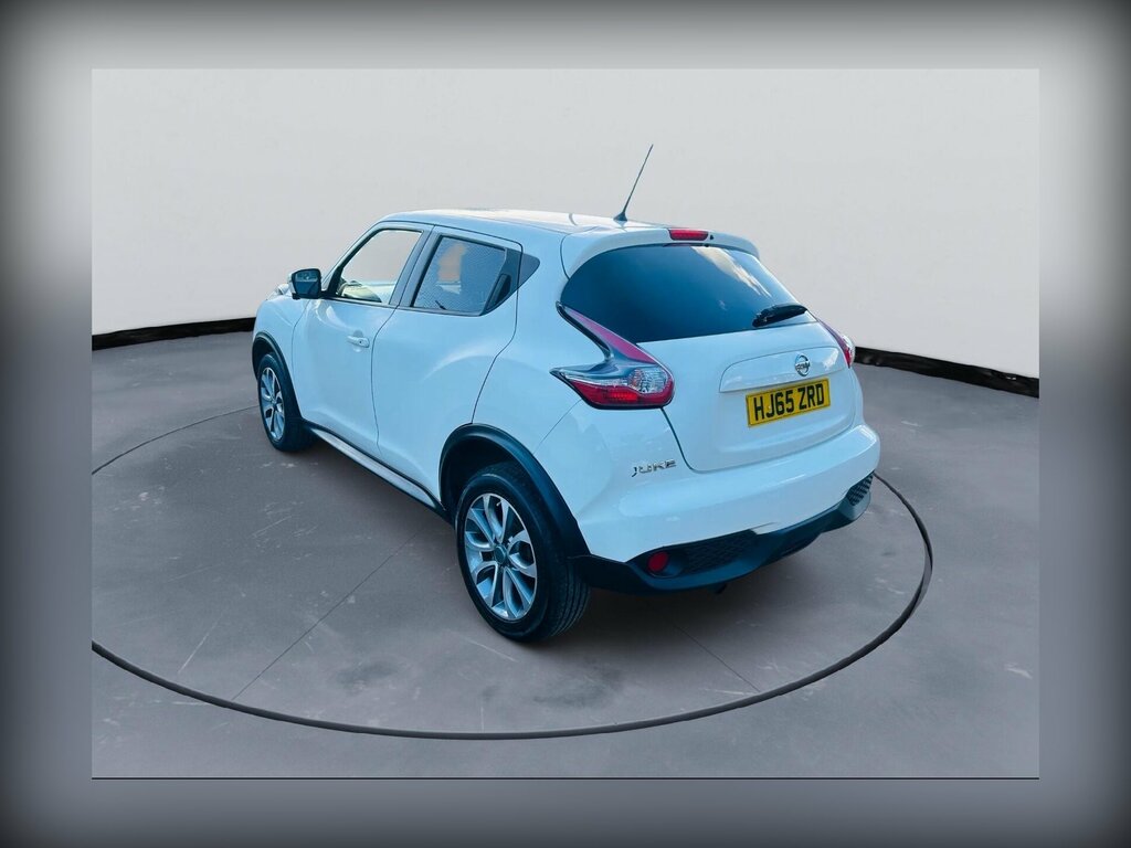 Nissan Juke 1.6 Tekna Xtron Euro 6 HJ65ZRD White #4