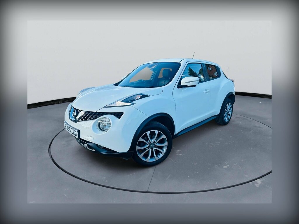 Nissan Juke 1.6 Tekna Xtron Euro 6 HJ65ZRD White #3