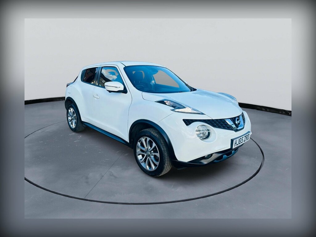 Nissan Juke 1.6 Tekna Xtron Euro 6 HJ65ZRD White #5