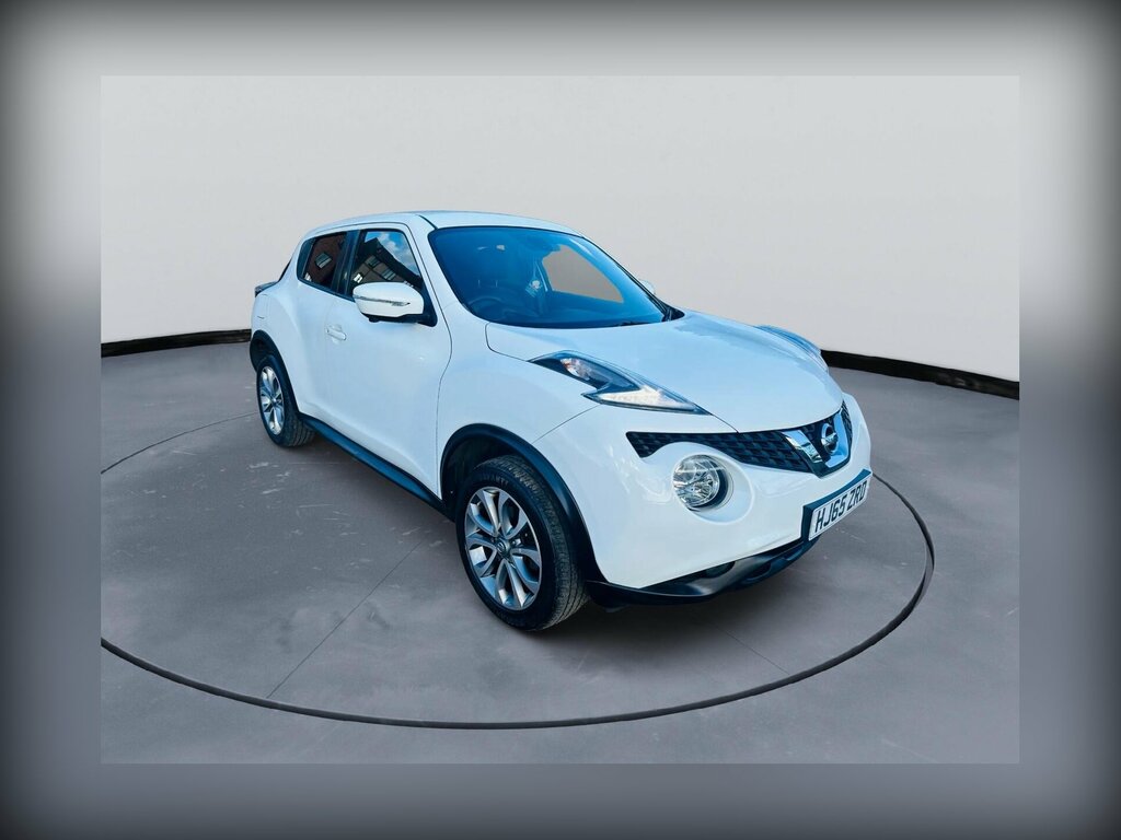 Nissan Juke 1.6 Tekna Xtron Euro 6 HJ65ZRD White #6