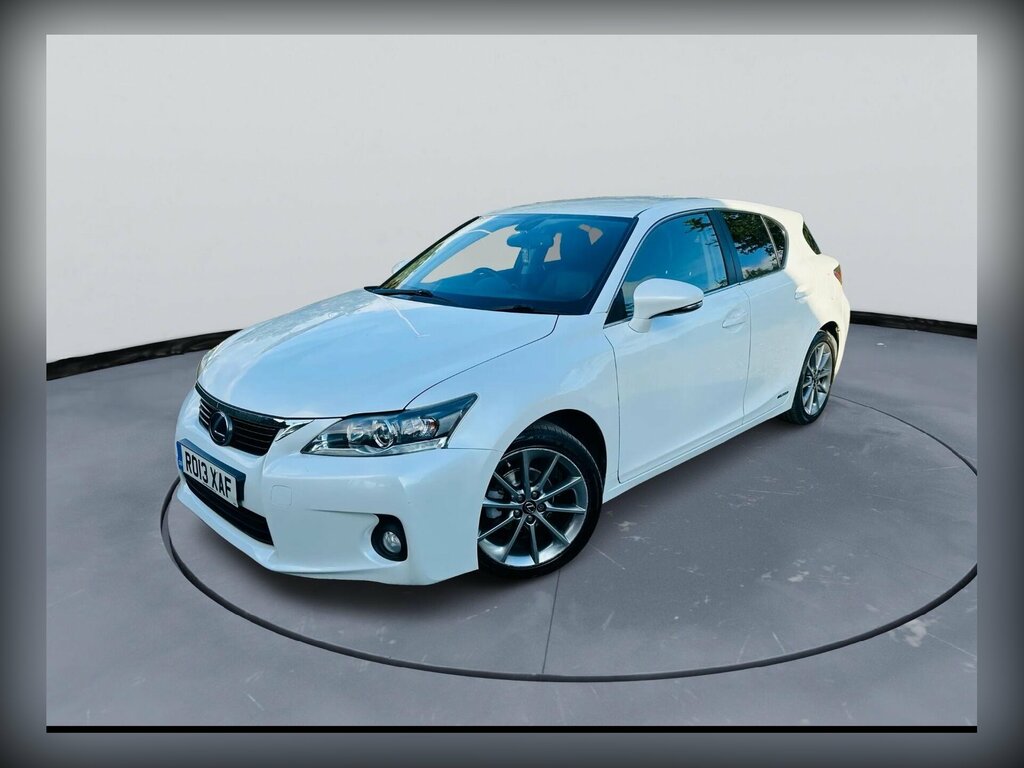 Lexus CT 1.8 200H Advance Cvt Euro 5 Ss White #3