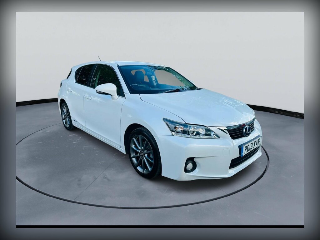 Lexus CT 1.8 200H Advance Cvt Euro 5 Ss White #5