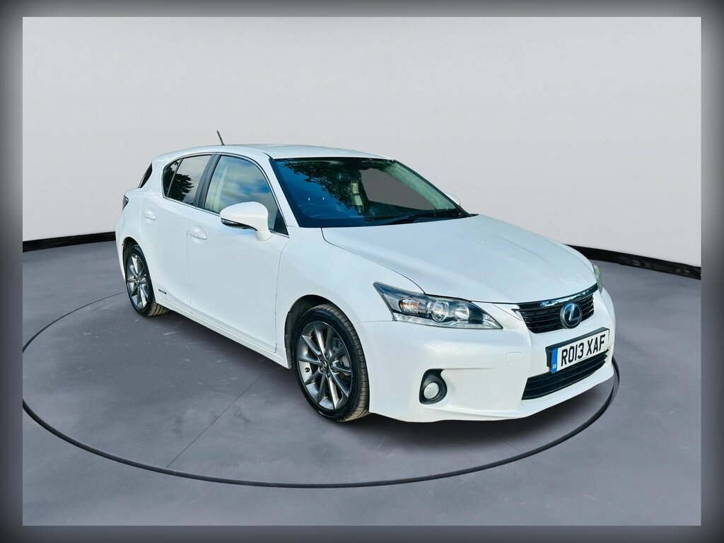 Lexus CT 1.8 200H Advance Cvt Euro 5 Ss White #6