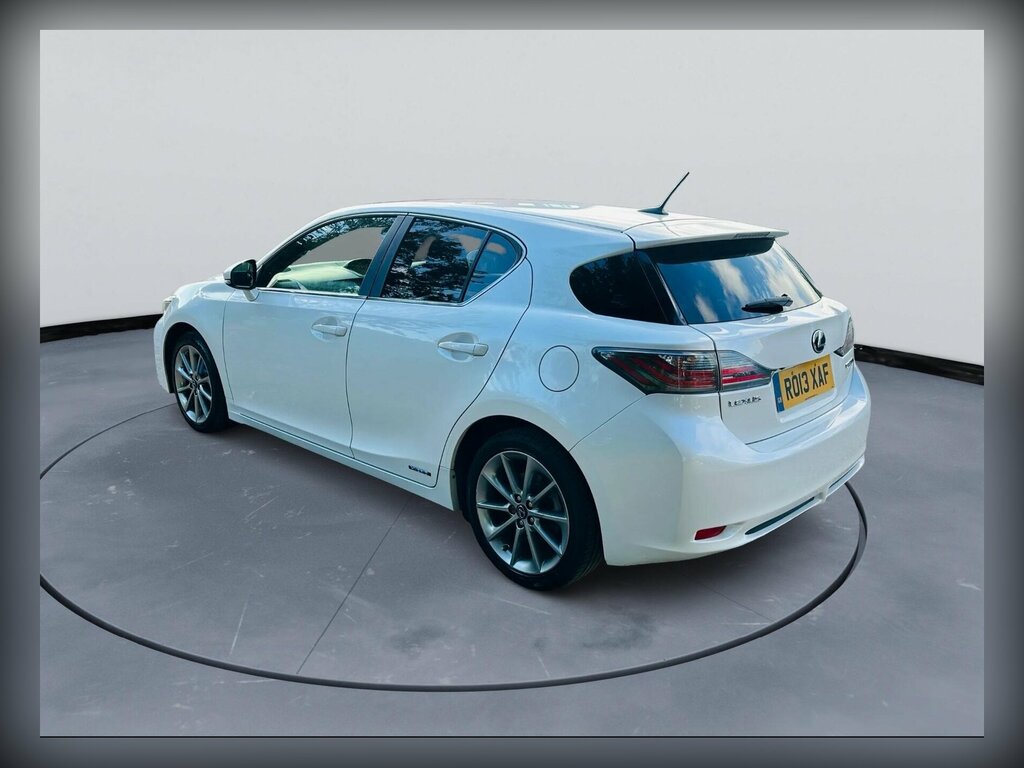 Lexus CT 1.8 200H Advance Cvt Euro 5 Ss White #4