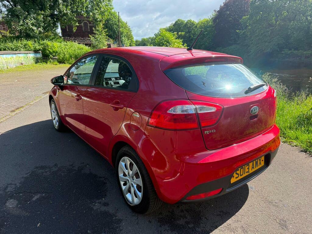 Kia RIO 1.25 1 Euro 5 Red #3