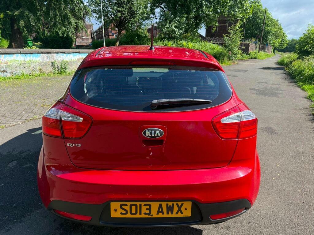 Kia RIO 1.25 1 Euro 5 Red #4