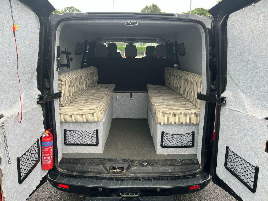 Ford Transit Custom 2.2 Tdci 290 Limited L2 H1 RF64JJX Black #4
