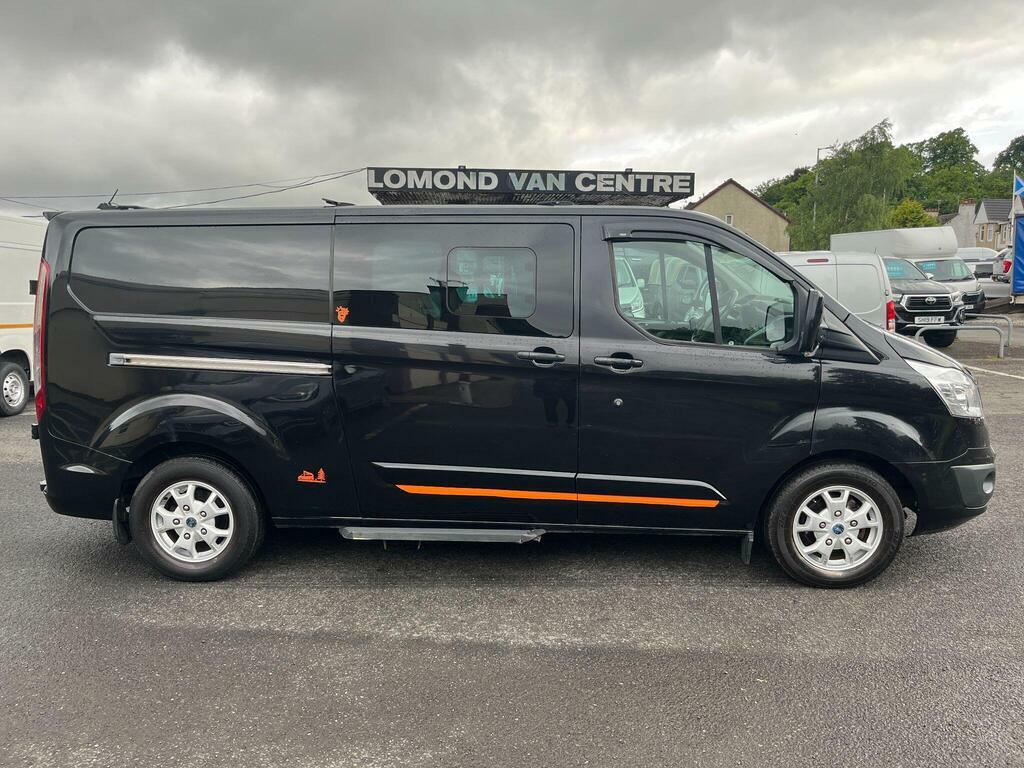 Ford Transit Custom 2.2 Tdci 290 Limited L2 H1 RF64JJX Black #2