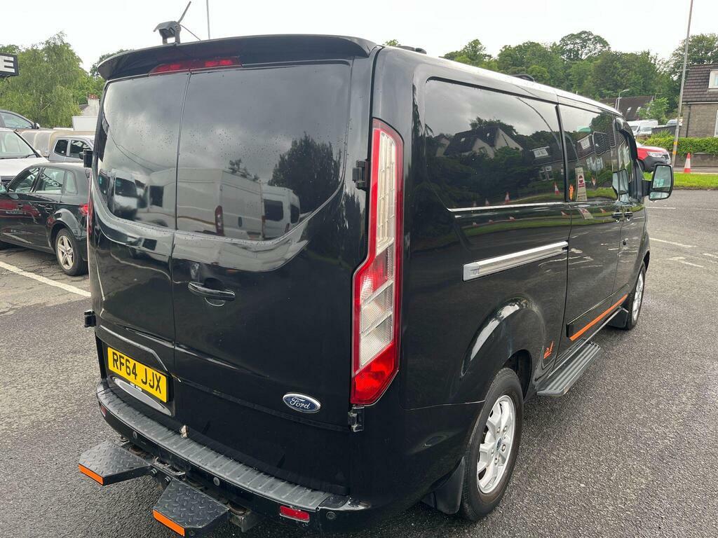 Ford Transit Custom 2.2 Tdci 290 Limited L2 H1 RF64JJX Black #3