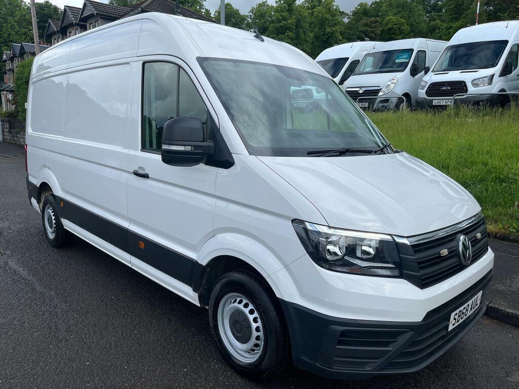 Volkswagen Crafter 2.0 Tdi Cr35 Bluemotion Tech Startline Fwd Mwb Hig White