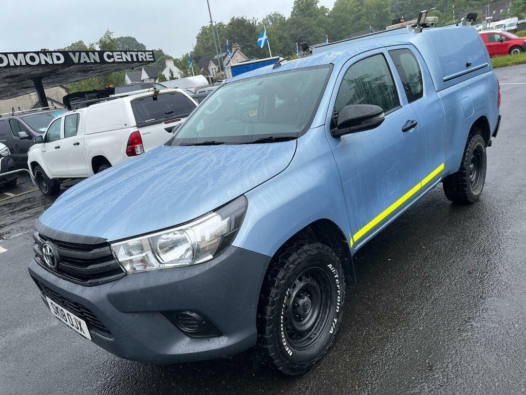 Toyota HILUX 2.4 D-4d Active Pickup Extended Cab Blue