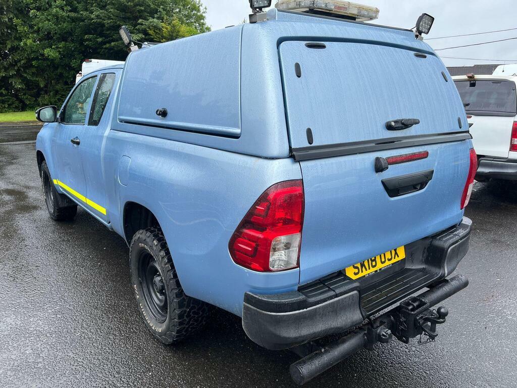 Toyota HILUX 2.4 D-4d Active Pickup Extended Cab Blue #3