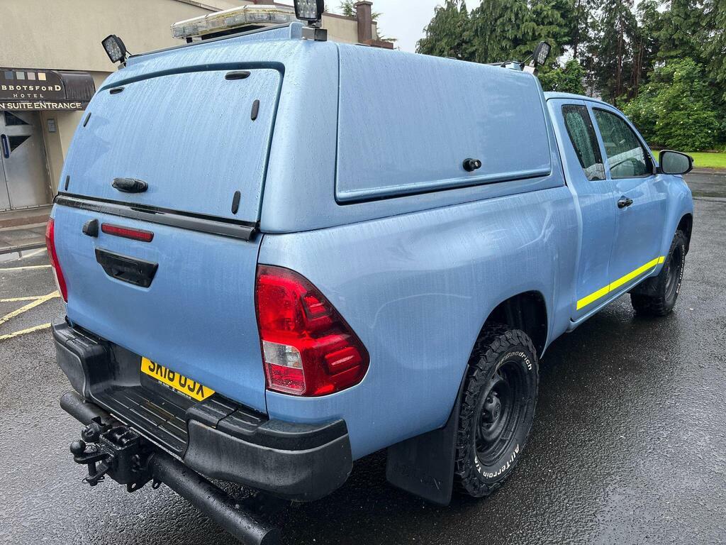 Toyota HILUX 2.4 D-4d Active Pickup Extended Cab Blue #6
