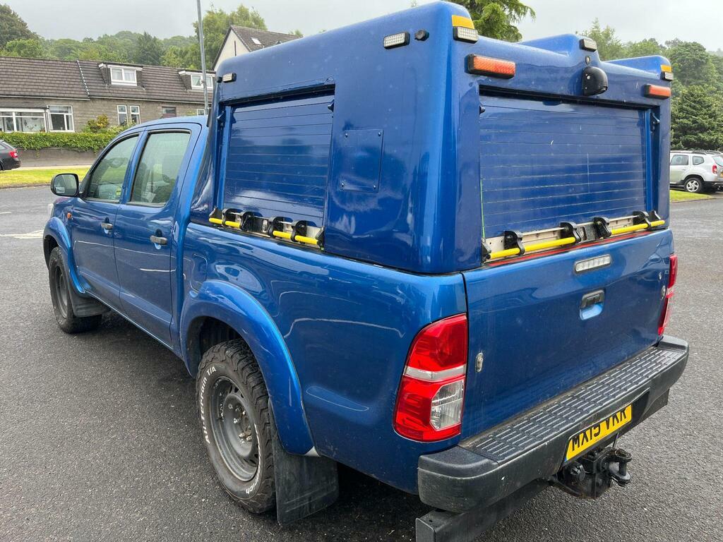 Toyota HILUX 2.5 D-4d Active Pickup Double Cab Blue #6