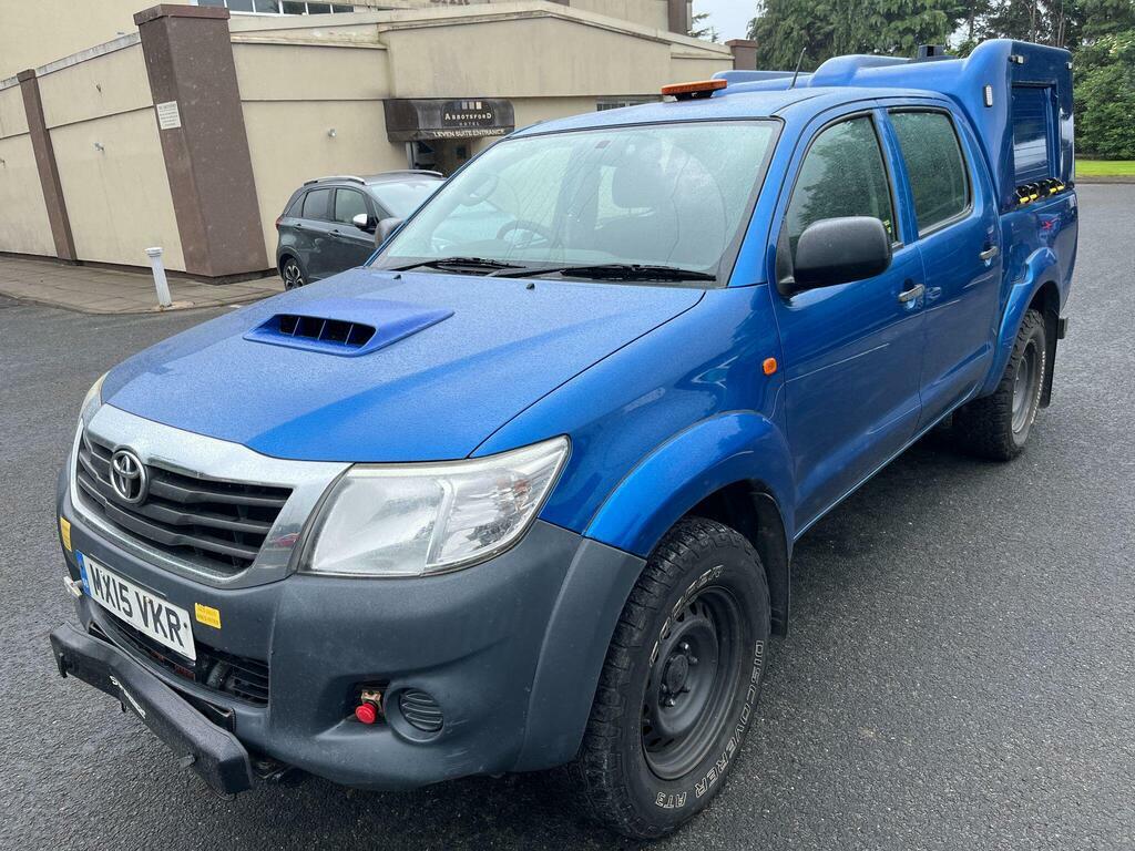 Toyota HILUX 2.5 D-4d Active Pickup Double Cab Blue #4