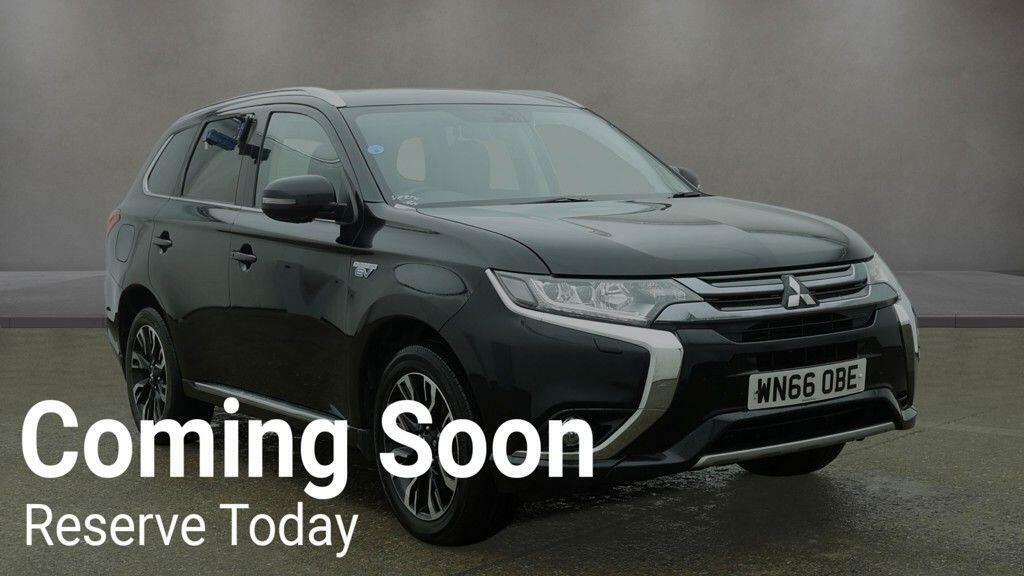 Mitsubishi Outlander 2.0H 12Kwh Gx4h Cvt 4Wd Euro 6 Ss Black