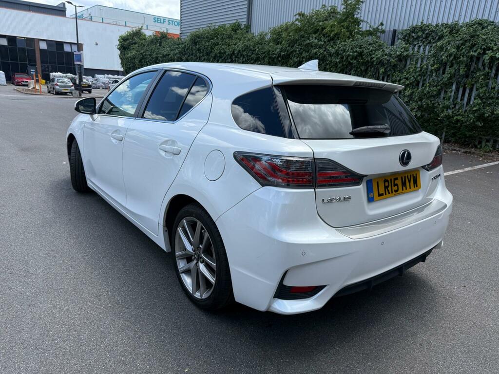 Lexus CT 1.8 200H Advance Plus Cvt Euro 6 Ss White #4