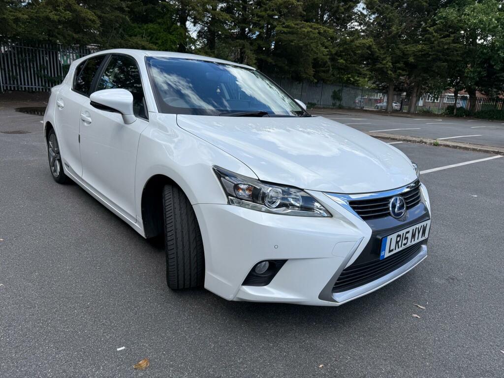 Lexus CT 1.8 200H Advance Plus Cvt Euro 6 Ss White