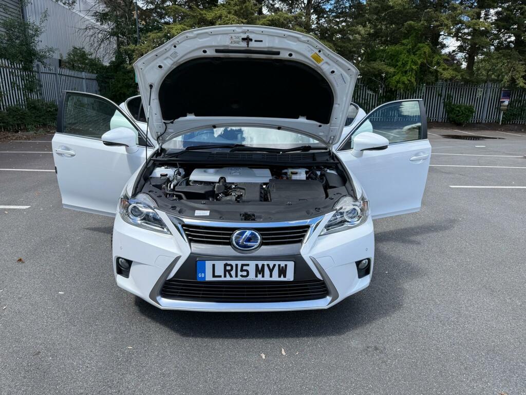 Lexus CT 1.8 200H Advance Plus Cvt Euro 6 Ss White #5