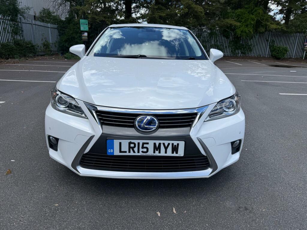 Lexus CT 1.8 200H Advance Plus Cvt Euro 6 Ss White #2