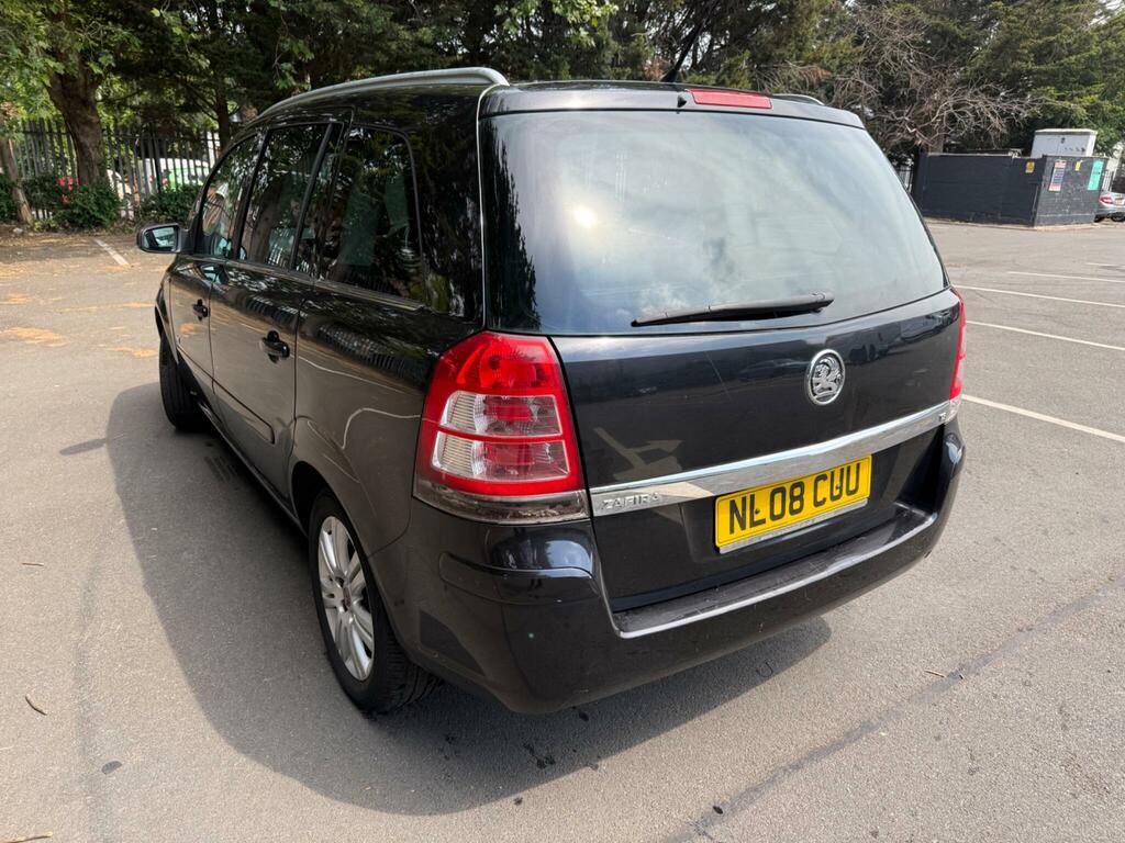 Vauxhall Zafira 1.8 16V Design Euro 4 Black #4