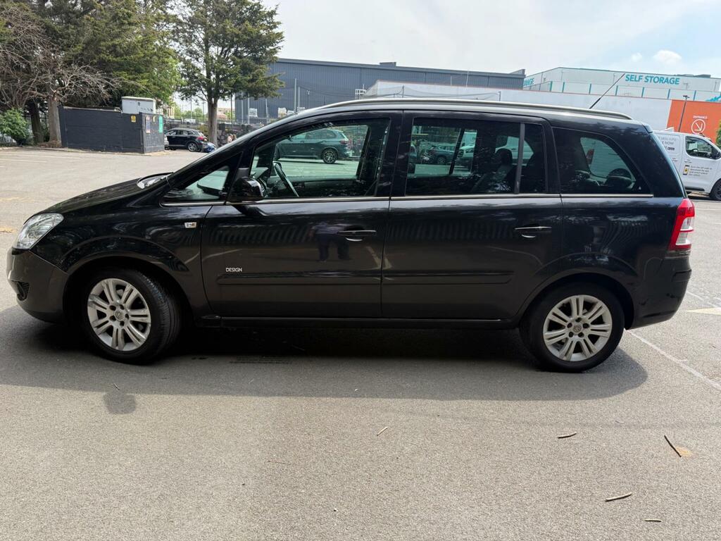 Vauxhall Zafira 1.8 16V Design Euro 4 Black #5