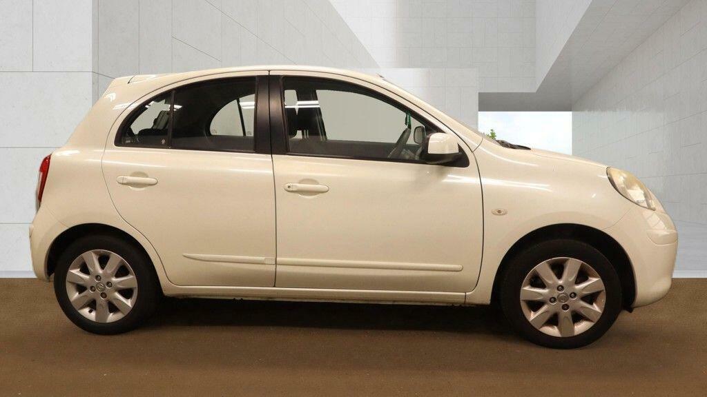 Nissan Micra 1.2 12V Acenta Cvt Euro 5 White #5