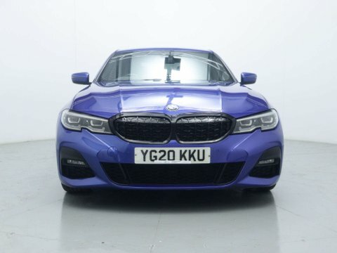 BMW 3 Series Saloon YG20KKU Blue #2