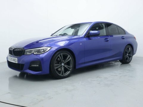 BMW 3 Series Saloon YG20KKU Blue #3