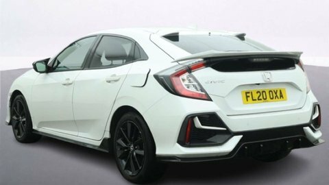 Honda Civic Hatchback FL20OXA White #3
