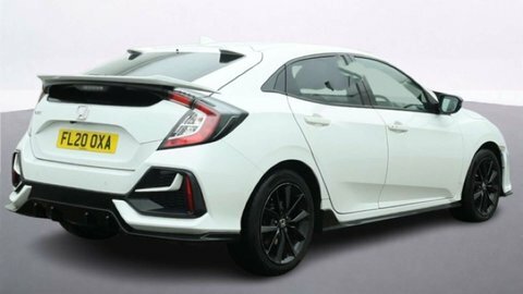 Honda Civic Hatchback FL20OXA White #4
